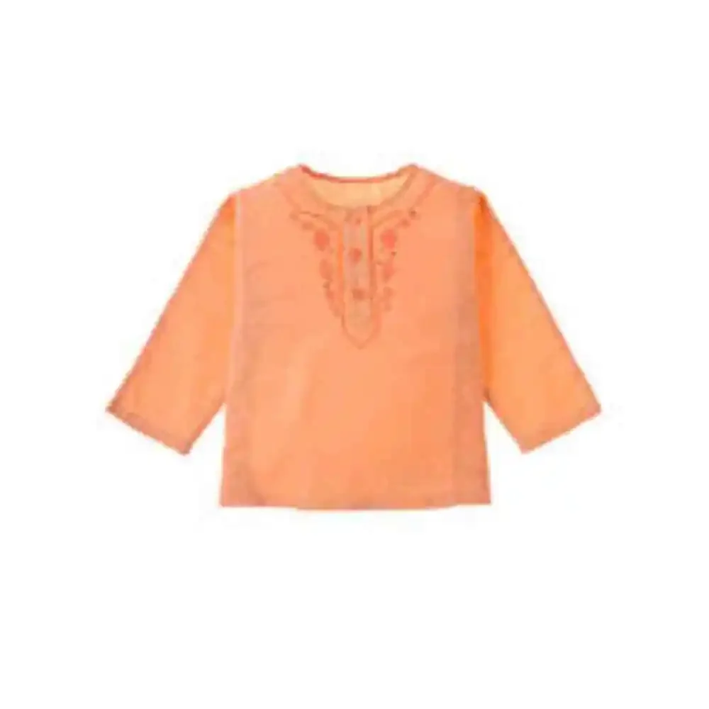 Janie and Jack Girls Swim Coverup Size 0-6 Months Bohemian Spice‎ Tunic Orange